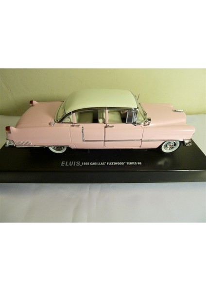 Elvis 1955 Cadillac Fleetwood Series 60 Limited Edition Diecast Araba 1:18 Orj. Kutulu.