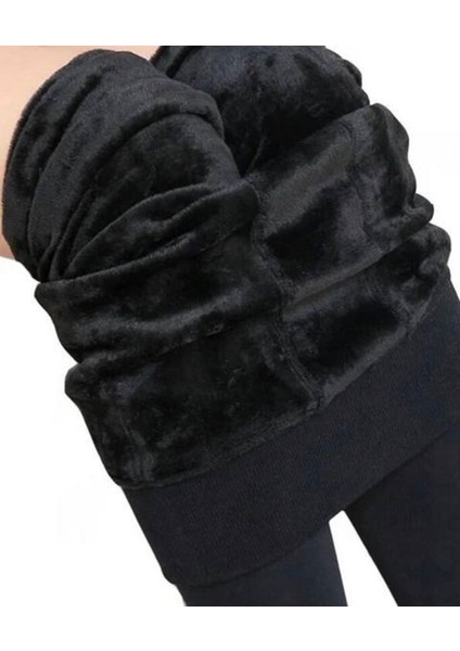 Penti Siyah Peluş Tayt modelleri