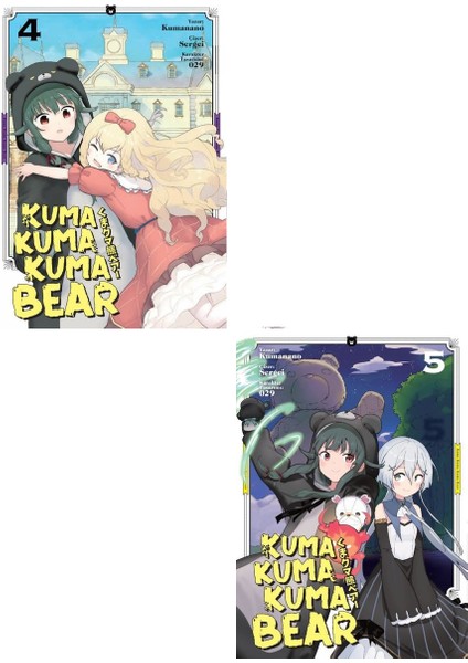 Kuma Kuma Kuma Bear 4. 5. Ciltler Manga Seti - Kumanano