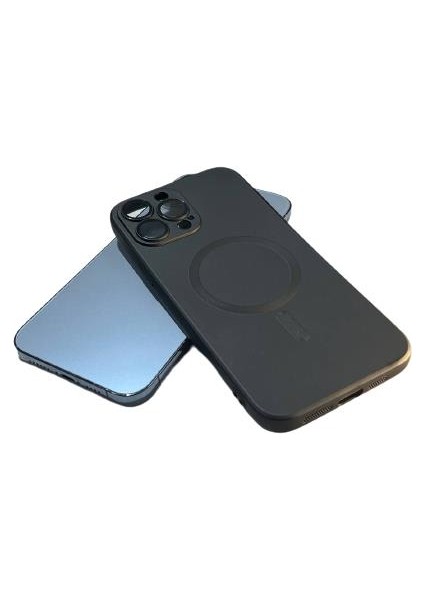 Iphone 14 Pro Metalic Magsafe Silikon Kılıf