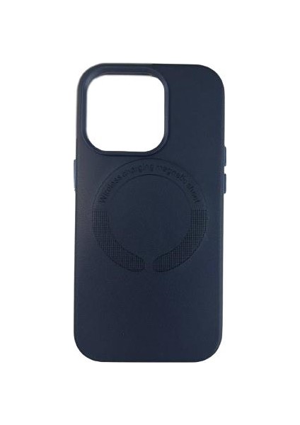 Iphone 14 Pro Max Magsafe Leather Kapak Kılıf