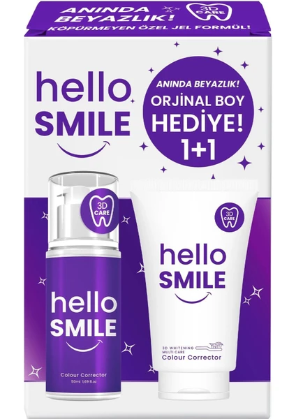 Hello Smile Anında Diş Jeli Paketi