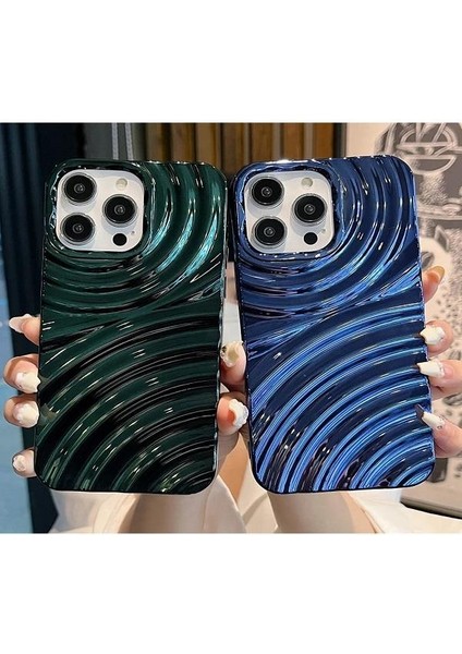 Iphone 14 Pro Ripples Parlak Darbelere Dayanıklı Silikon Kılıf