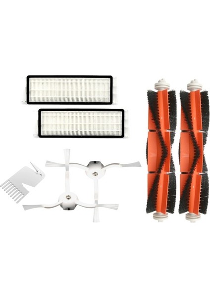 7 Adet Yedek Yedek Parça SDJQR01RR 1 S/S50 S55 T6 T7 P50 Elektrikli Süpürge Ana Yan Fırça Filtresi