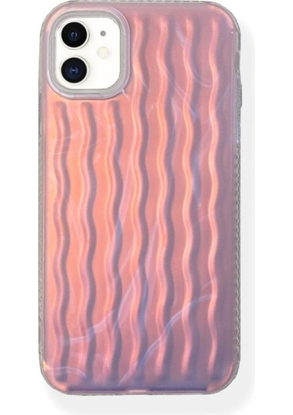 Apple Iphone 13 Pro Dalgalı Kabartmalı Silikon Wave Telefon Kapak