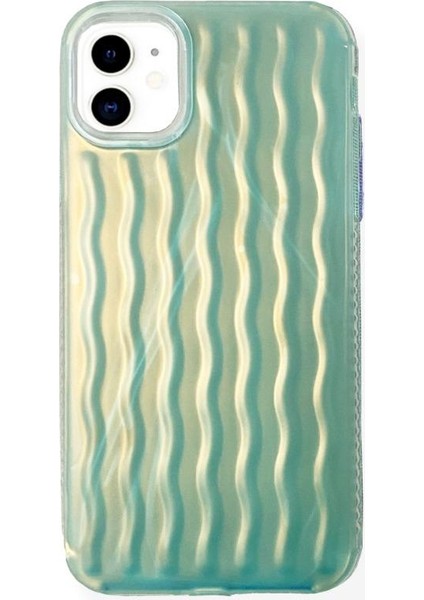 Apple Iphone 13 Pro Dalgalı Kabartmalı Silikon Wave Telefon Kapak