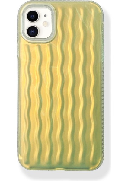 Apple Iphone 13 Pro Dalgalı Kabartmalı Silikon Wave Telefon Kapak
