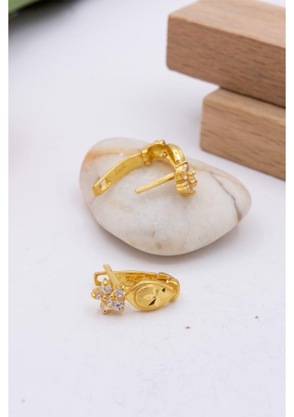 22 Ayar Altın Küpe J Klips Kadın Küpe LKKP1247 fiyatları