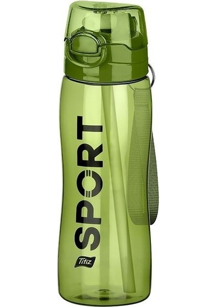 Pipetli Su Matarası Detoks Matarası Içecek Matarası Su Matarası Sporcu Matarası 750 ml