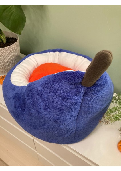 Lüks Avocado Tasarım Kedi Yatağı 1. Sınıf Welsoft Kumaş Yıkanabilir