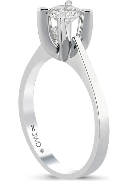 0.81 Ct G Si 3.55 gr 14 K Jwd Tek Taş Yüzük