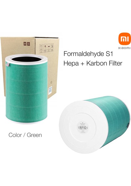 3c Xiaomi Mi Air Purifier 3c Filtre Yeşil Formaldehit S1