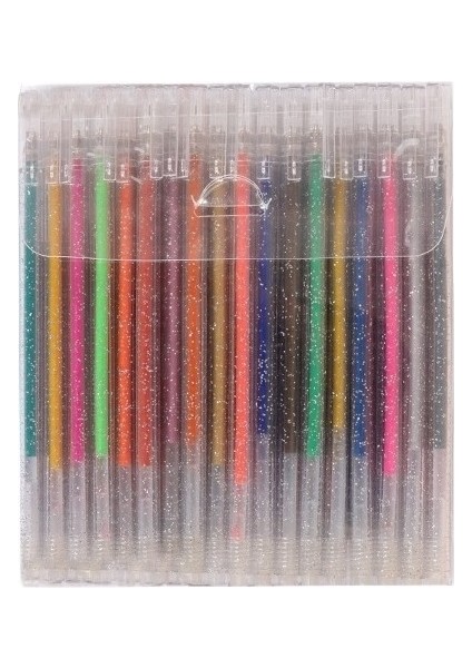 Jiyumin Glitter Colour Nötr Kalem 36 Renk Seti (Yurt Dışından)