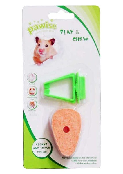Pawise Havuç Şekilli Hamster Yalama Taşı