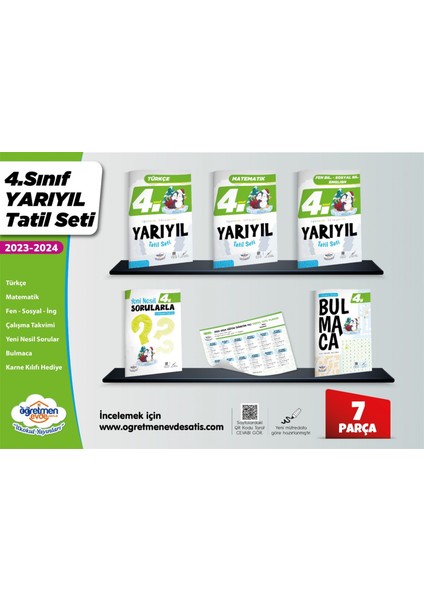 4. Sınıf Yarıyıl Tatil Seti
