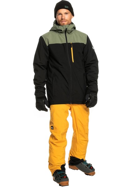 Mission Block Erkek Haki Snowboard Montu