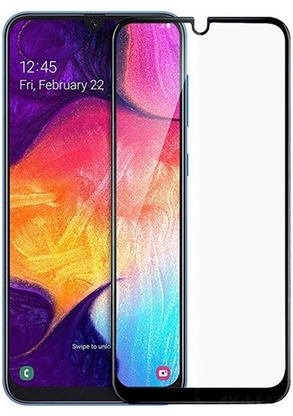 Samsung Galaxy A10 9d Full Cam Kavisli Ekran Koruyucu