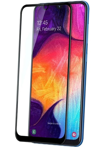 Samsung Galaxy A10 9d Full Cam Kavisli Ekran Koruyucu
