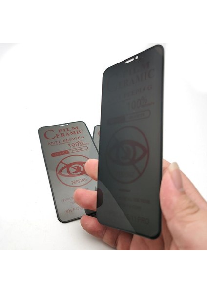 Apple iPhone 12 Mini Hayalet Privacy Fiber Nano Ekran Koruyucu modelleri