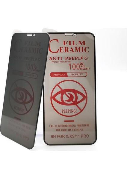 Apple iPhone 7-8 Plus Hayalet Privacy Fiber Nano Ekran Koruyucu