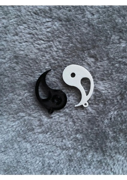 2'li Ying Yang Anahtarlık