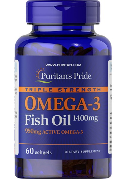 Omega 3 1400 mg 60 Kapsül