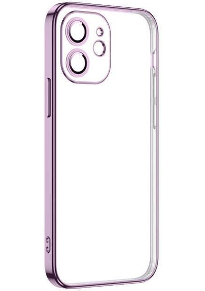 Apple iPhone 13 Pro Max Kamera Lens Korumalı Plating Telefon Kılıfı