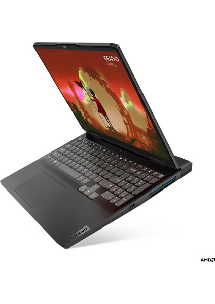 Ideapad Gaming 3 AMD Ryzen 5 6600H 16GB 512GB SSD RTX3050 Freedos 16" WUXGA IPS 165Hz Taşınabilir Bilgisayar 82SC0098TX