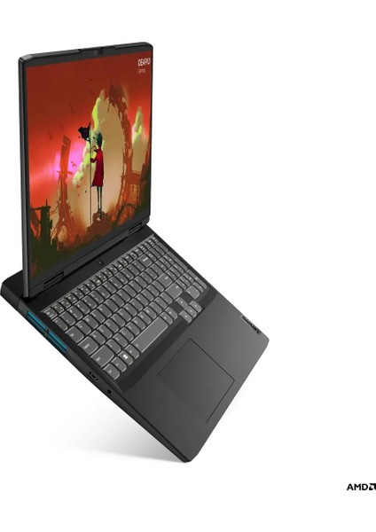 Ideapad Gaming 3 AMD Ryzen 5 6600H 16GB 512GB SSD RTX3050 Freedos 16" WUXGA IPS 165Hz Taşınabilir Bilgisayar 82SC0098TX