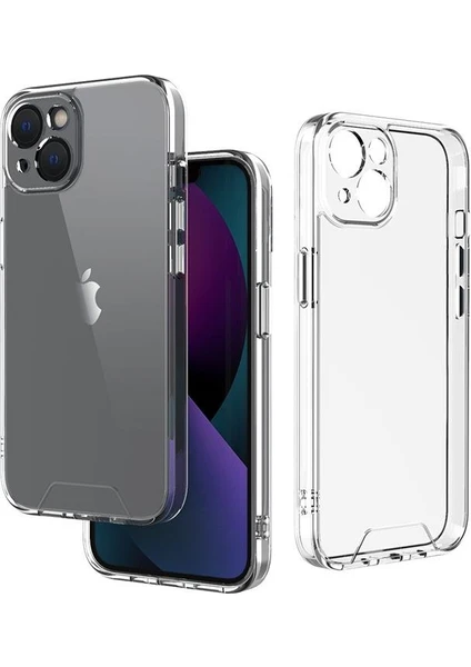 Apple iPhone 11 Space 2 Şeffaf Kamera Korumalı Cep Telefonu Kılıfı