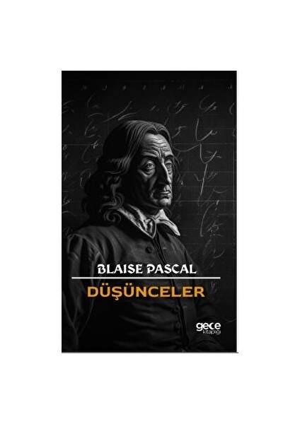 Düşünceler - Blaise Pascal