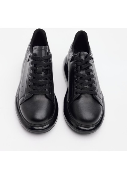 Yüksek Taban Deri Erkek Sneaker modelleri