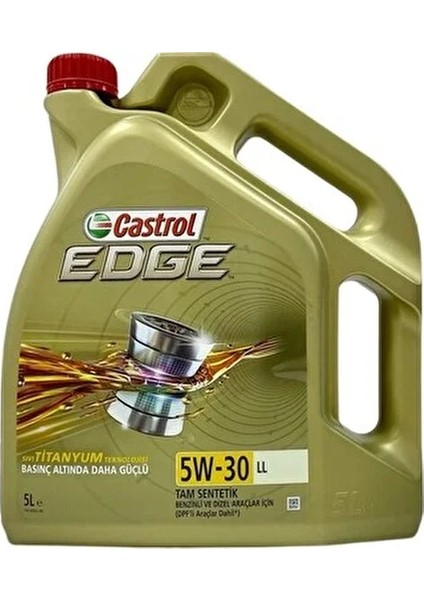 Edge 5W-30 Ll 5 Lt Yağ
