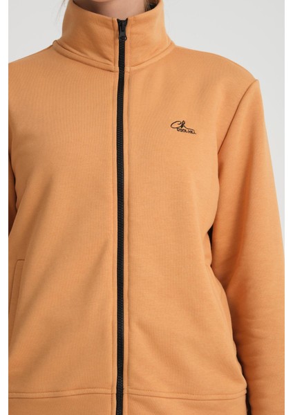 Latte Tam Fermuarlı Kadın Sweat fırsatları