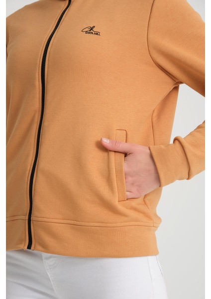 Latte Tam Fermuarlı Kadın Sweat indirimleri