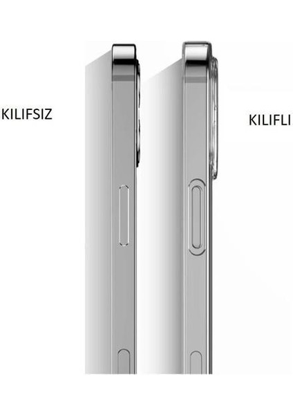Apple iPhone 13 Pro Max Kamera Korumalı Şeffaf Tıpalı Silikon Kılıf modelleri
