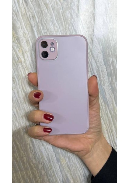 Apple iPhone 12 Pro Max Mat Elektro Cam Kamera Korumalı Kılıf