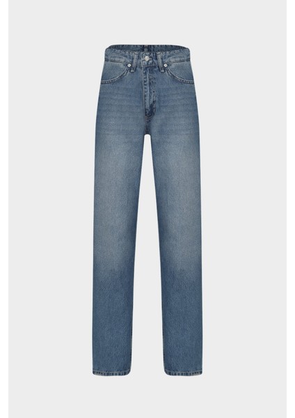 AÇELYAOKCU High Waist Relaxed Mom Fit Mid Jean