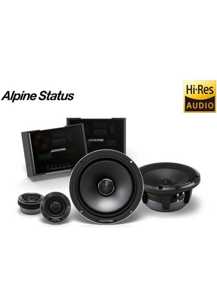 Status Hi-Res 2 Yönlü Komponent Hoparlör Seti (16,5 Cm)