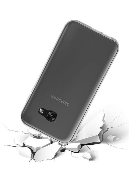 Samsung Galaxy A3 2017 Esnek Şeffaf Silikon Cep Telefonu Kılıfı modelleri