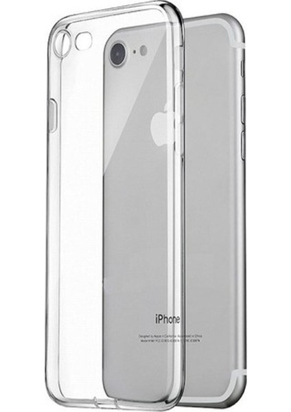 Apple iPhone Xr Şeffaf Tıpalı Kamera Korumalı Silikon Kılıf