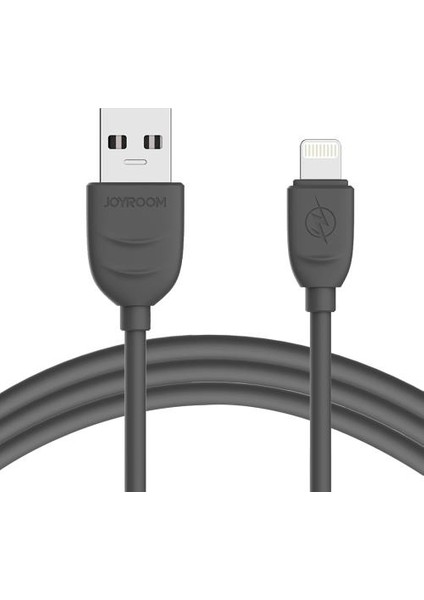 JR-S116 Iphone Lightning Şarj ve Data Kablosu 2.4A Siyah,