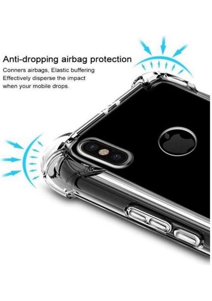 Apple iPhone 11 Pro Anti Crash Darbe Korumalı Şeffaf Silikon Kılıf