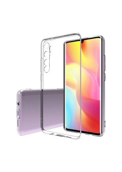 Xiaomi Redmi Note 9s Tıpalı Kamera Korumalı Şeffaf Silikon Kılıf