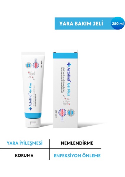 Actolınd® Gel Plus 250 ml | Yara Bakım Jeli