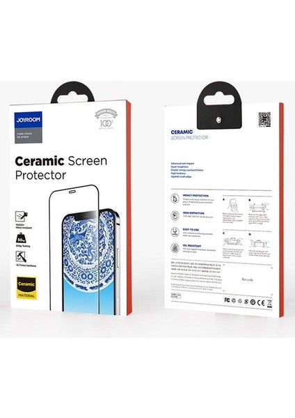 JR-PF611 Apple iPhone 12 Pro Max 2,5d Tam Ekran Seramik Hd Ekran Koruyucu modelleri