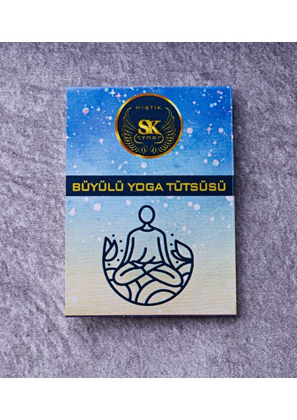 Sk Mistik Çubuk Tütsü Büyülü Yoga Tütsüsü 10'lu Paket Meditasyon, Yoga, Dua, Ritüel fiyatları