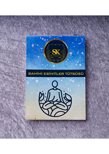 Sk Mistik Çubuk Tütsü Samimi Esintiler Tütsüsü 10'lu Paket Meditasyon, Yoga, Dua, Ritüel