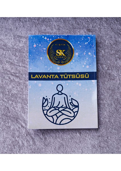 Sk Mistik Çubuk Tütsü Lavanta Tütsüsü 10'lu Paket Meditasyon, Yoga, Dua, Ritüel