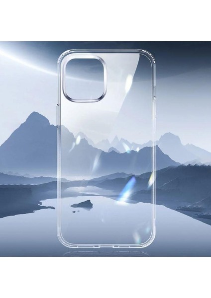 Apple iPhone 12 / 12 Pro Transparent Serisi Şeffaf Silikon Cep Telefonu Kılıfı